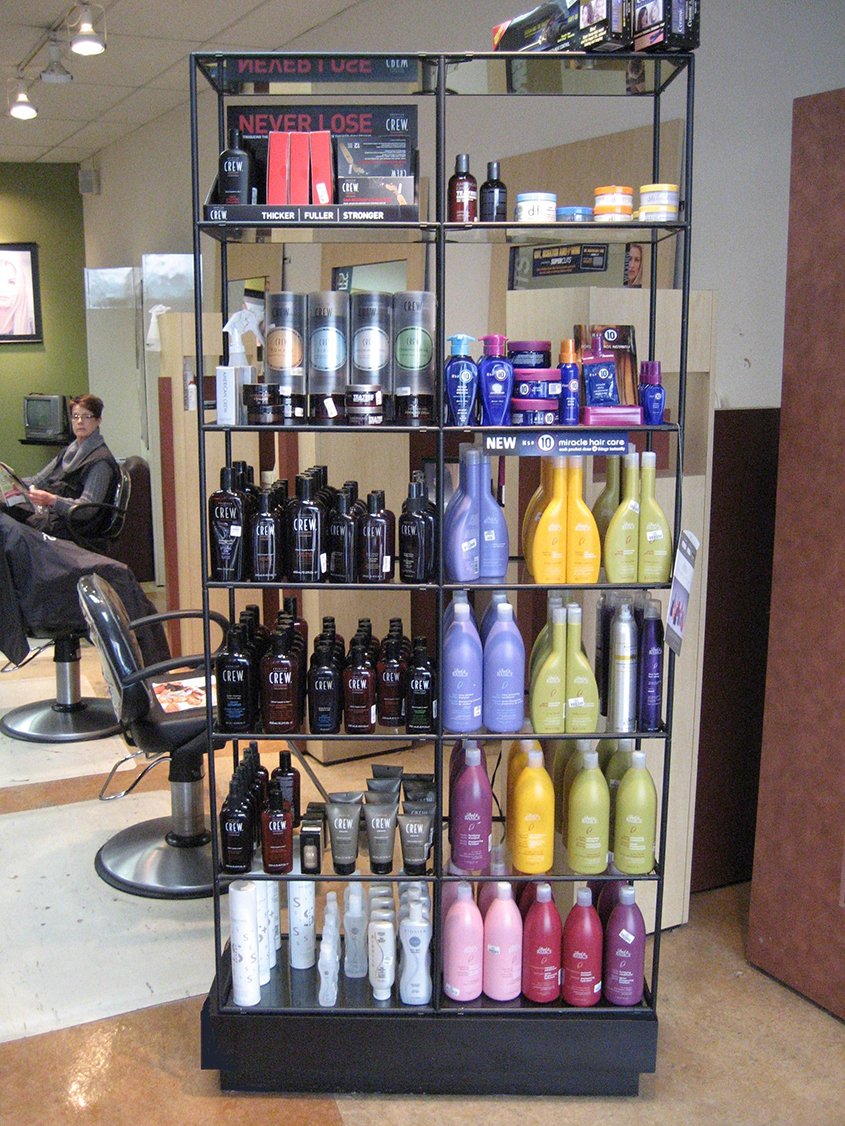Hair Product Display Ideas At Alison Mclemore Blog